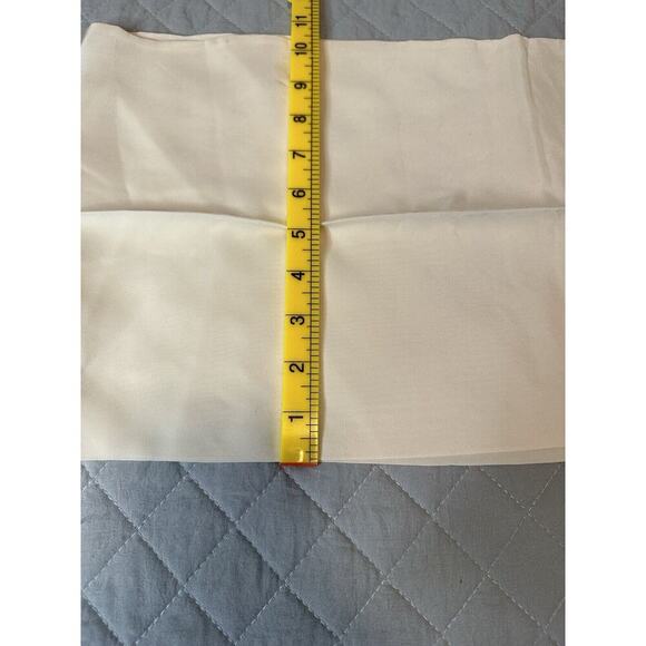 Antique Elegant Embroidered Symbol Pattern 100% Silk Scarf Chinese Beige - Picture 4 of 8